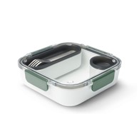 BB - Lunch box kwadratowy, oliwkowy