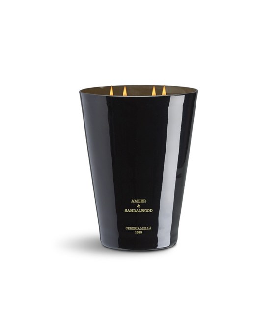 CM-Świeca XXL 3,5kg. Amber and Sandalwood