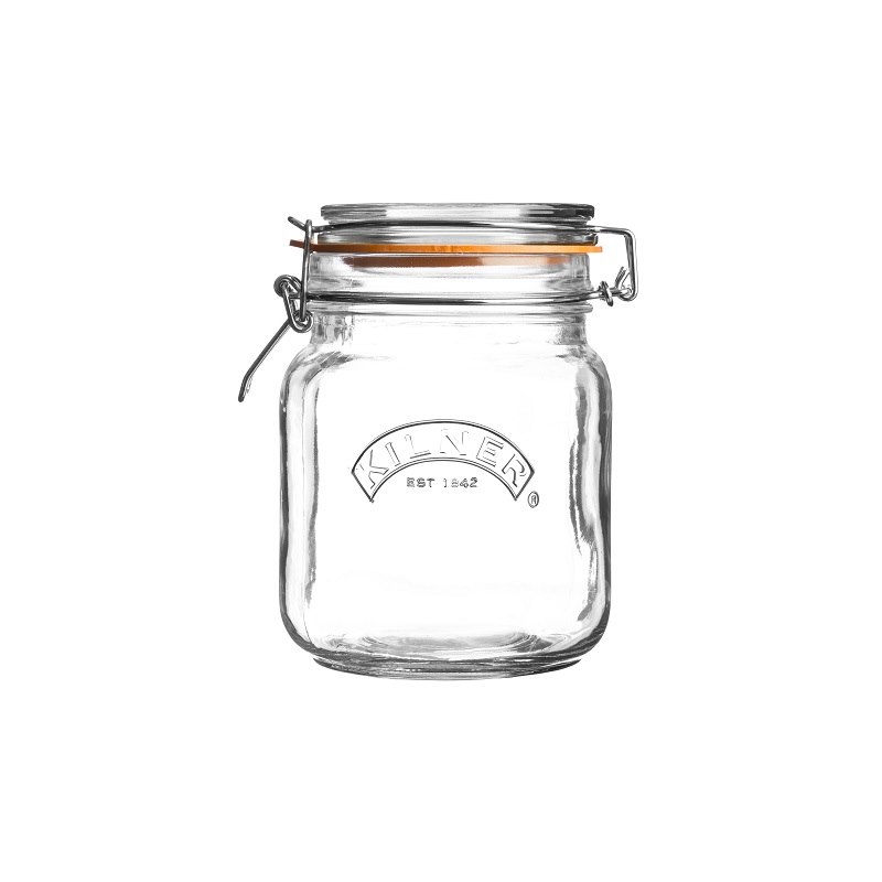 KIL-Słoik 1 l. Square Clip Top Jar
