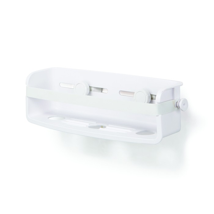 UMBRA-Półka pod prysznic biała FLEX GEL-LOCK