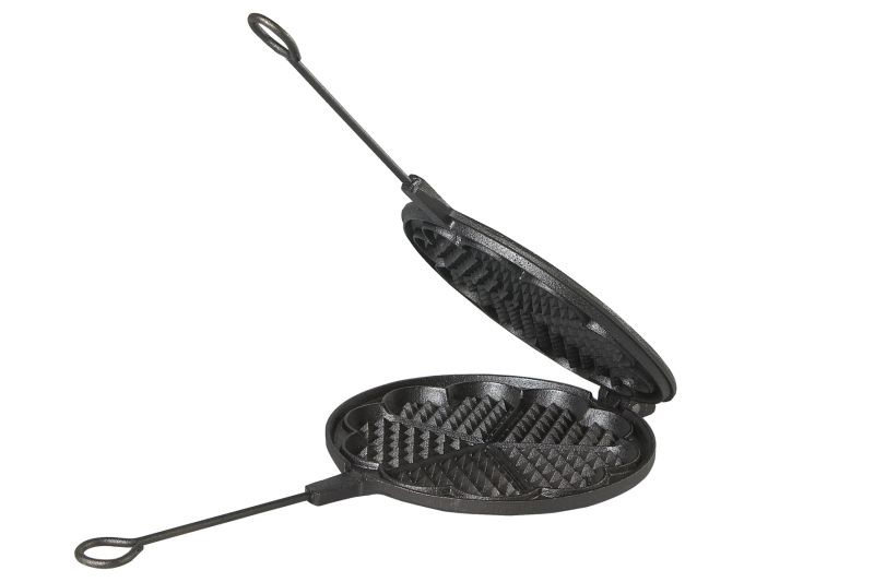 SKEPP-Gofrownica żeliwna dwustronna 21cm Waffle