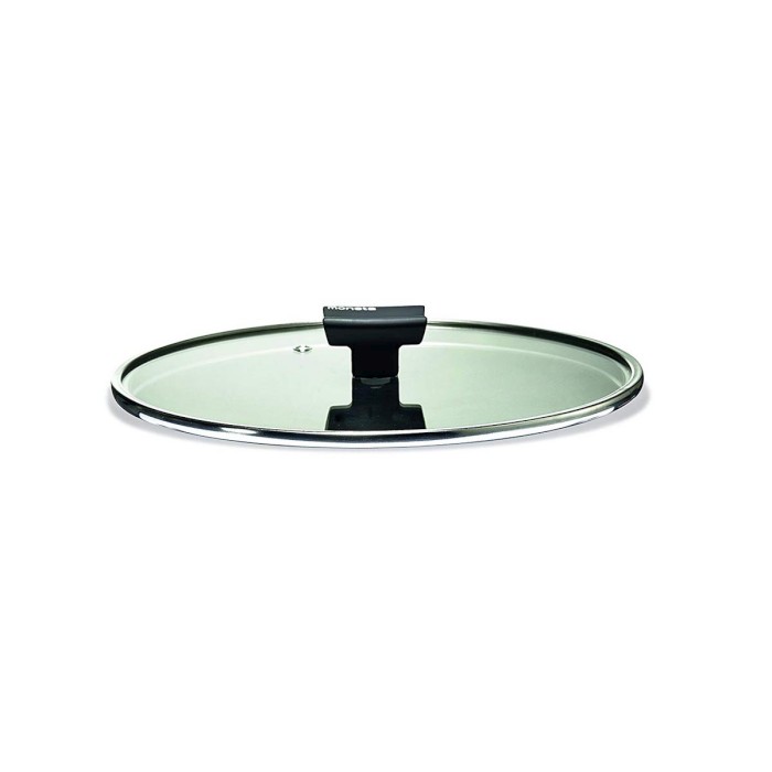 MO-Pokrywka szklana 28cm z metalowym rantem Nova