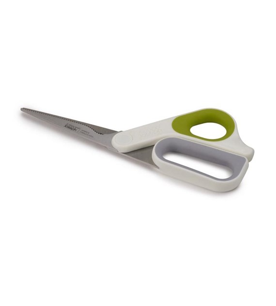 JJ-Nożyczki kuchenne PowerGrip™, biało-zielone