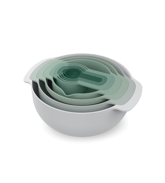 JJ-Zestaw misek i miarek Nest 9 Plus Sage