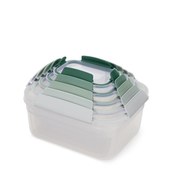 JJ-Zestaw 5 pojemników Nest Lock Sage