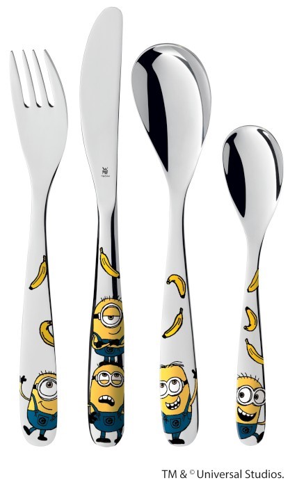 WMF-Zestaw sztućców dla dzieci 4el. Minionki