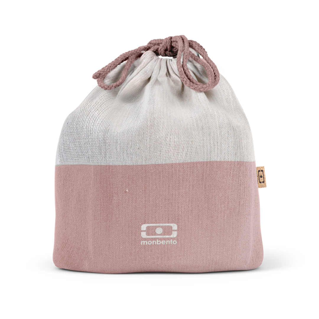 MB-Torba MonBento Pochette L Natural Flamingo