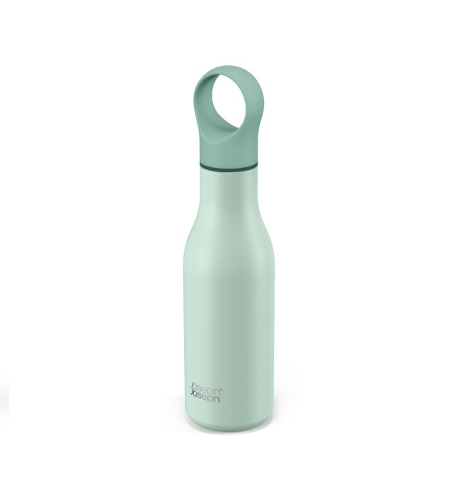 JJ-Butelka termiczna stalowa 500ml Loop zielona