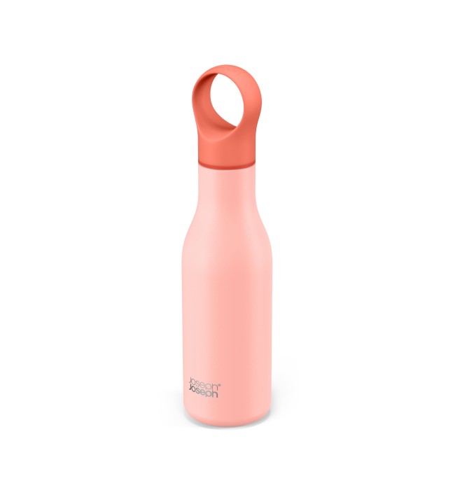 JJ-Butelka termiczna stalowa 500ml Loop koralowa