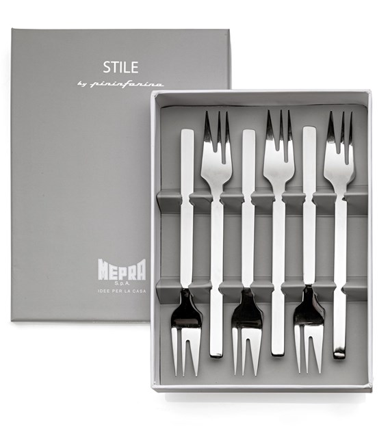 MEPRA-Zestaw widelczyków do ciast 6el.Gift,Stile