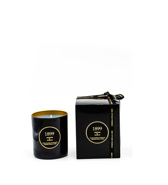 CM-Świeca Premium 230gr. Menthe and Basilic