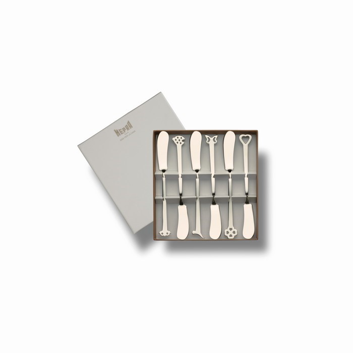 MEPRA-Zestaw nożyków do masła 6el.Evento Gift Box