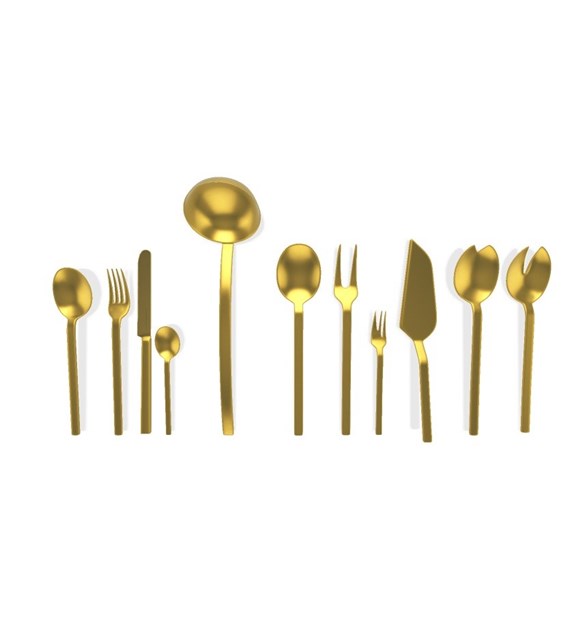 MEPRA-Zestaw sztućców 66el. Oro Ice,Stile