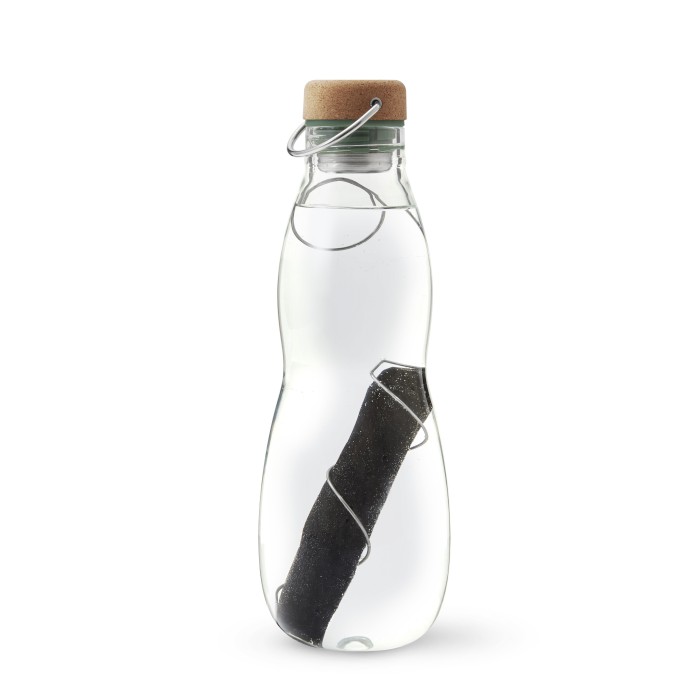 BB-Butelka na wodę EAU GOODw pokrowcu+filtr oliwka