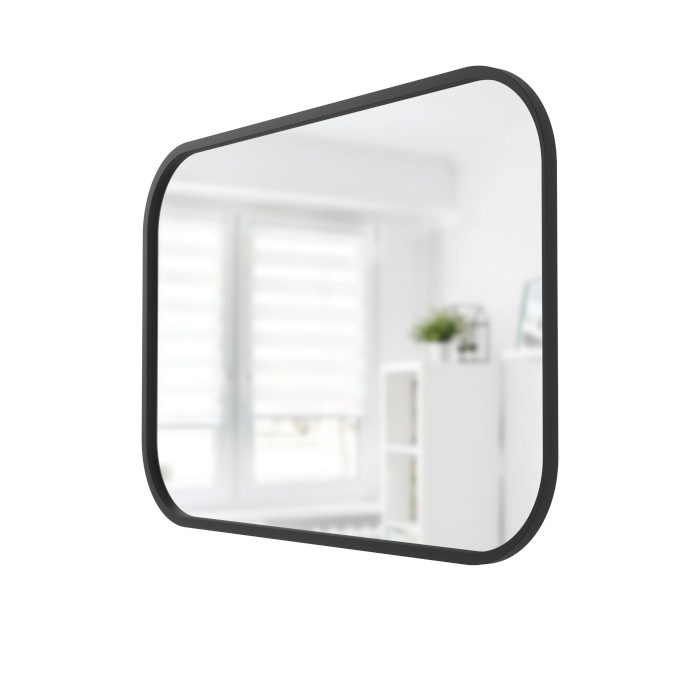 UMBRA-Lustro prostokatne 61 x 91cm czarne, HUB