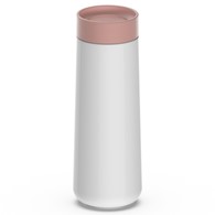 LL-Kubek podróżny 350ml White/Pink Travel