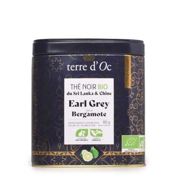 TD-BIO Herbata czarna 80g Earl Grey Hospitality