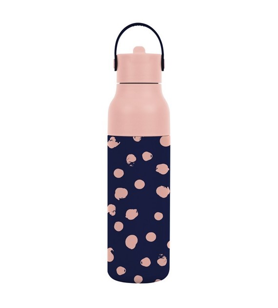 LL-Butelka 500ml Indigo with Pink Spots Sport