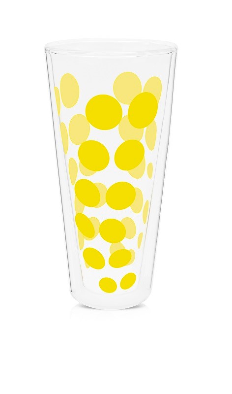Zak!-Szklanka wysoka 350 ml, żółta