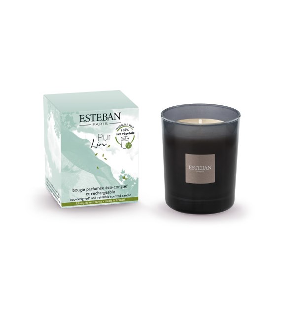 ES-Świeca zapachowa 180g Pur Lin