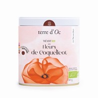 TD-BIO Herbata zielona organiczna 50g Kwiaty Maku