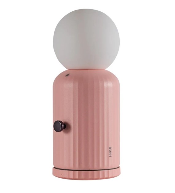 LL-Lampka z ładowarką bezp. Pink Wireless