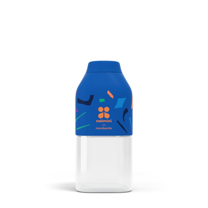 MB-Butelka Positive S Catimini Blue Terrazzo