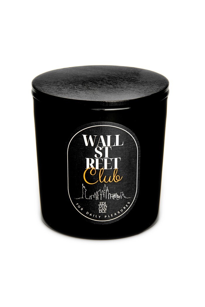 EF-Świeca zapachowa 340g. Wall St Club ENYC
