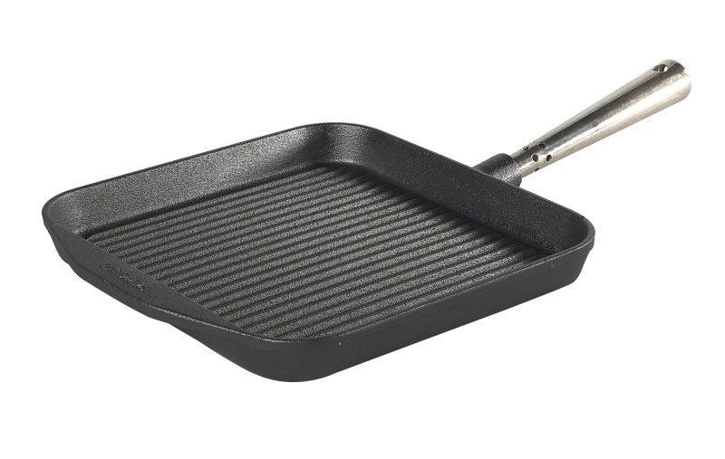 SKEPP-Patelnia grillowa żeliwna 25x25cmProfessiona