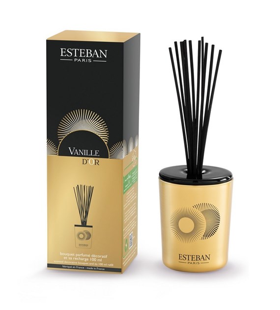 ES-Dyfuzor zapachowy dekor. 100ml Vanille d'Or