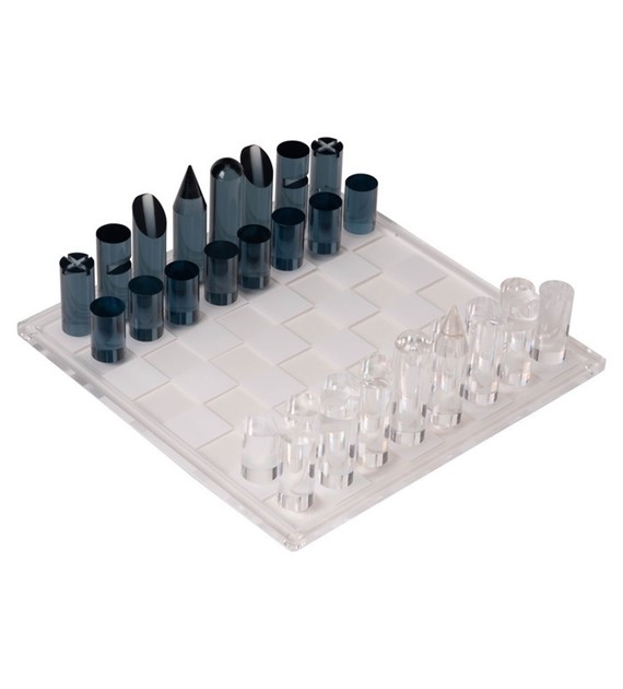 LL-Gra akrylowa Chess & Draughts Set