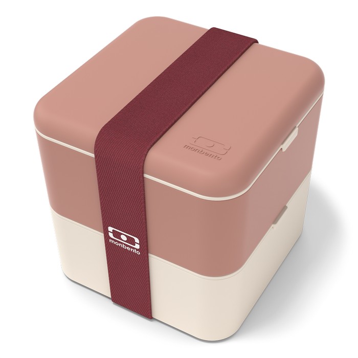MB-Lunchbox Bento Square FR Pink Moka