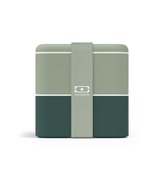 MB-Lunchbox Bento Square FR, Natural Green