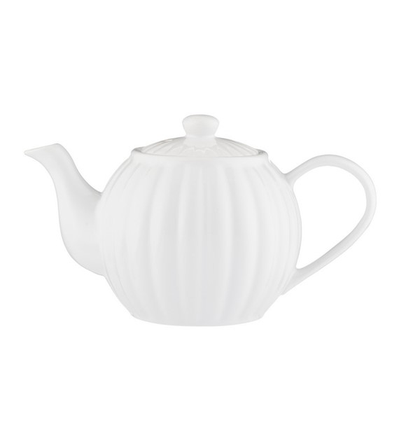 PK-Imbryk do herbaty 1,1l. biały Luxe