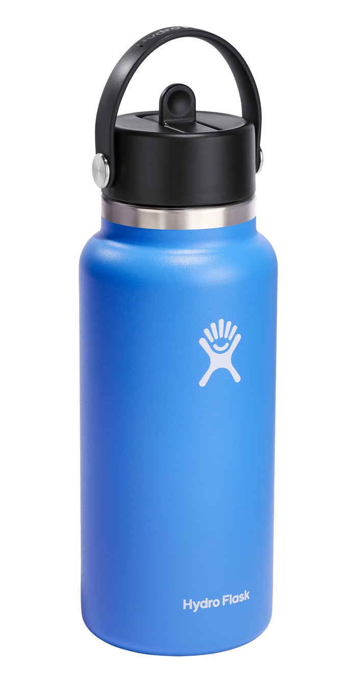 HF-Butelka 32oz Wide Mouth Flex Straw Cap Cascade