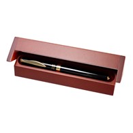 KYO-Długopis ceramiczny w drewnianym etui, czarny