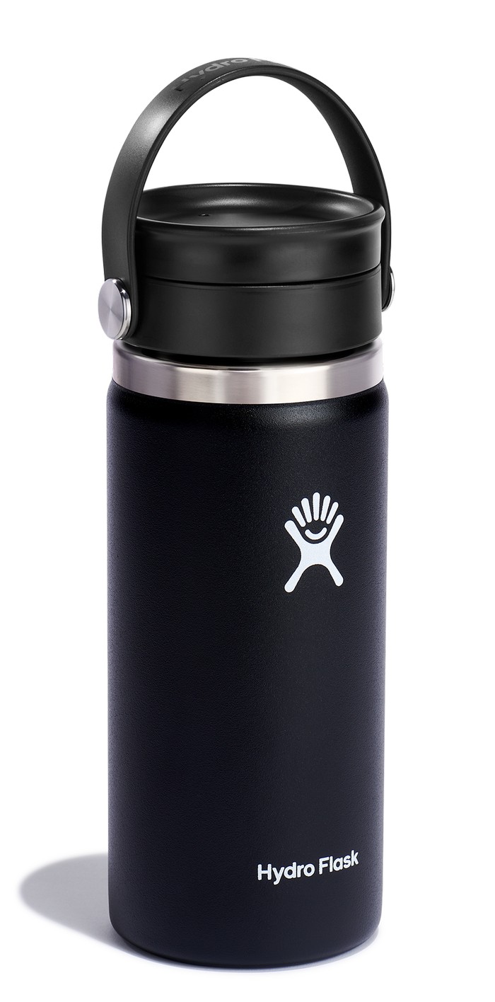 HF-Butelka 16oz Wide Flex Sip Lid Black