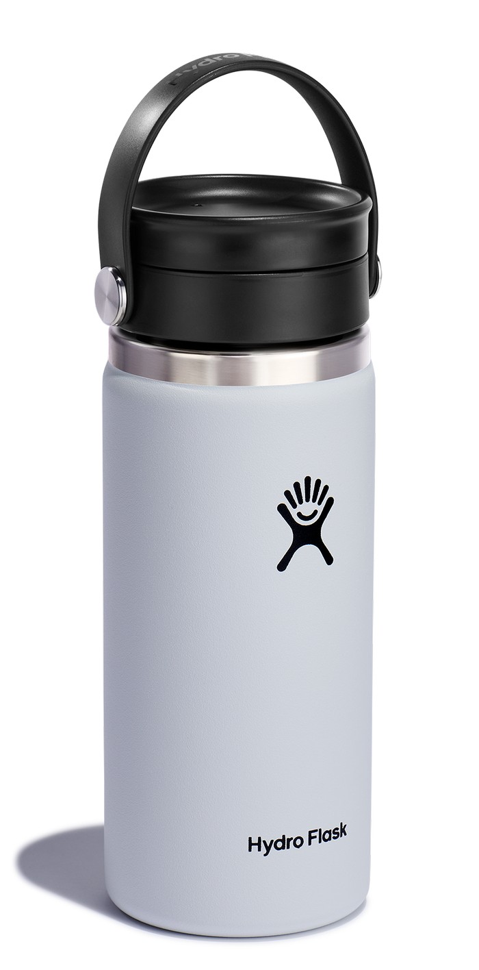HF-Butelka 16oz Wide Flex Sip Lid White