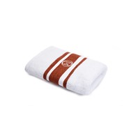 OM-Ręcznik kąpielowyMonogramLinea70x140cmb.cynamon