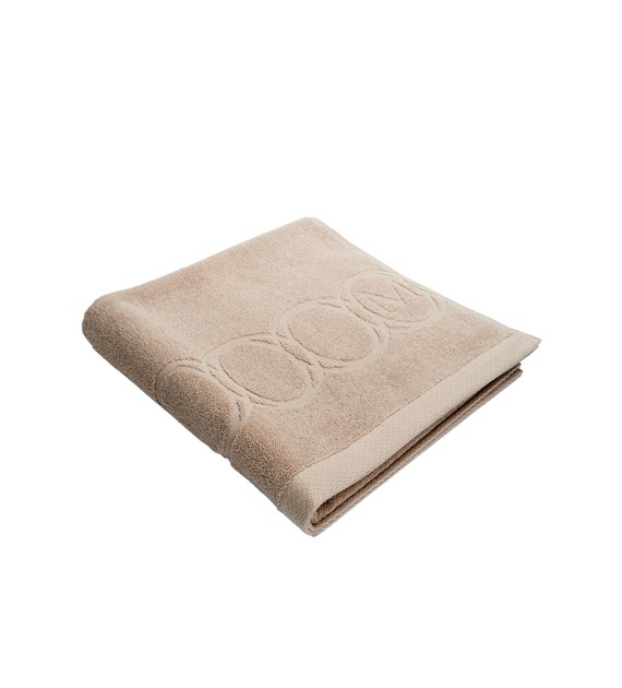 OM-Ręcznik do rąk Monogram Opus 50x100cm beżowy