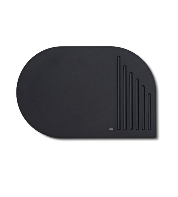 KELA-Deska do serwowania 35x23cm czarna Nobel