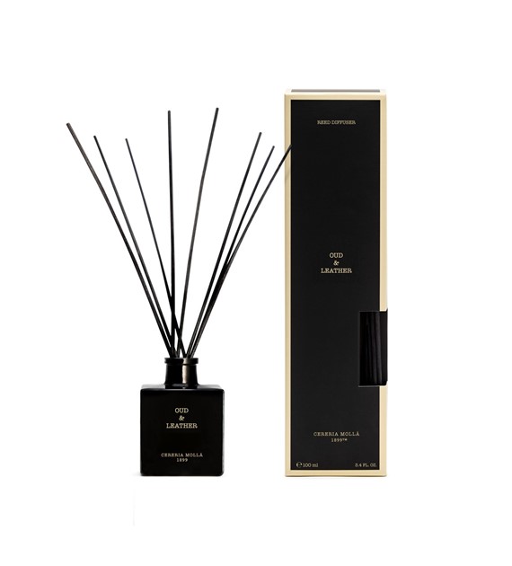 CM-Dyfuzor Premium Reed 100m Oud and Leather