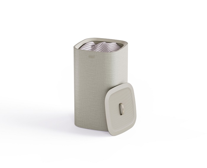 JJ- Kosz na pranie Tota One 60L ecru