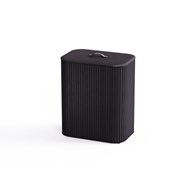 JJ-Kosz na pranie 90l bambus czarny Tota Trio Luxe
