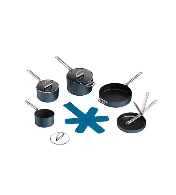 JJ-Zestaw naczyń ze składanymi uchwytami, Space