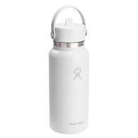 HF- Butelka 32oz Wide Flex Straw Cap White