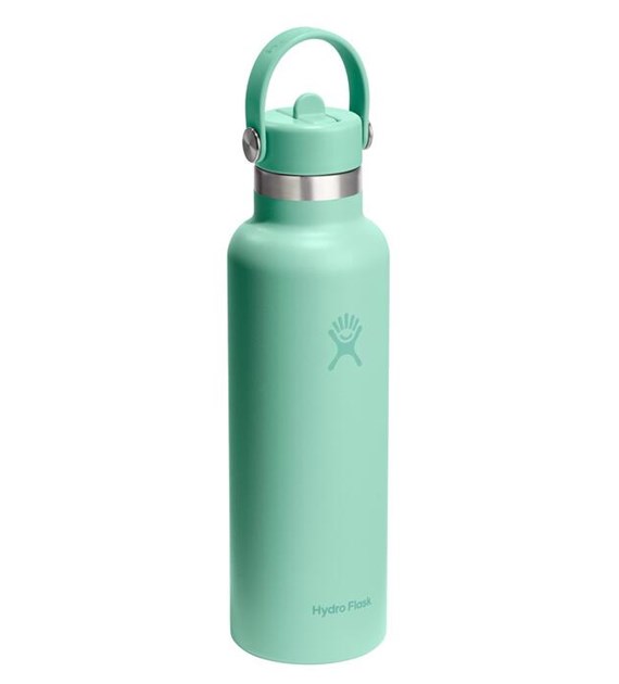 HF-Butelka term.21oz Stand.FlexStraw Mermaid Green